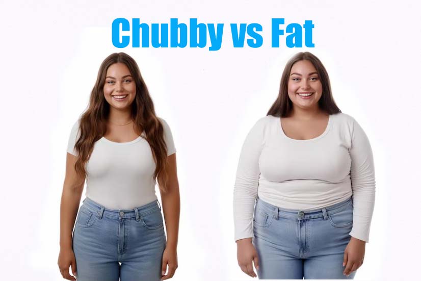 Chubby vs Fat