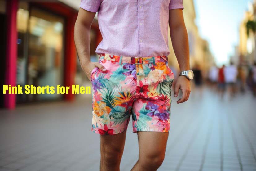 Pink Shorts for Men